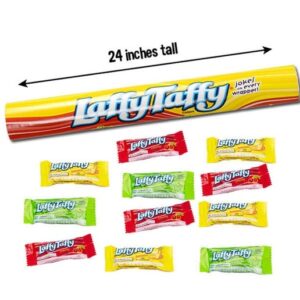 Laffy Taffy Mega Tube Candy Bank HUGE 24" Tall 17.5oz